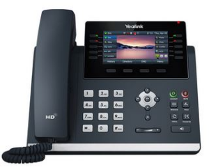 Yealink SIP-T46U 4.3"LCD USB 16-SIP Accounts PoE IP Phone YEANET244